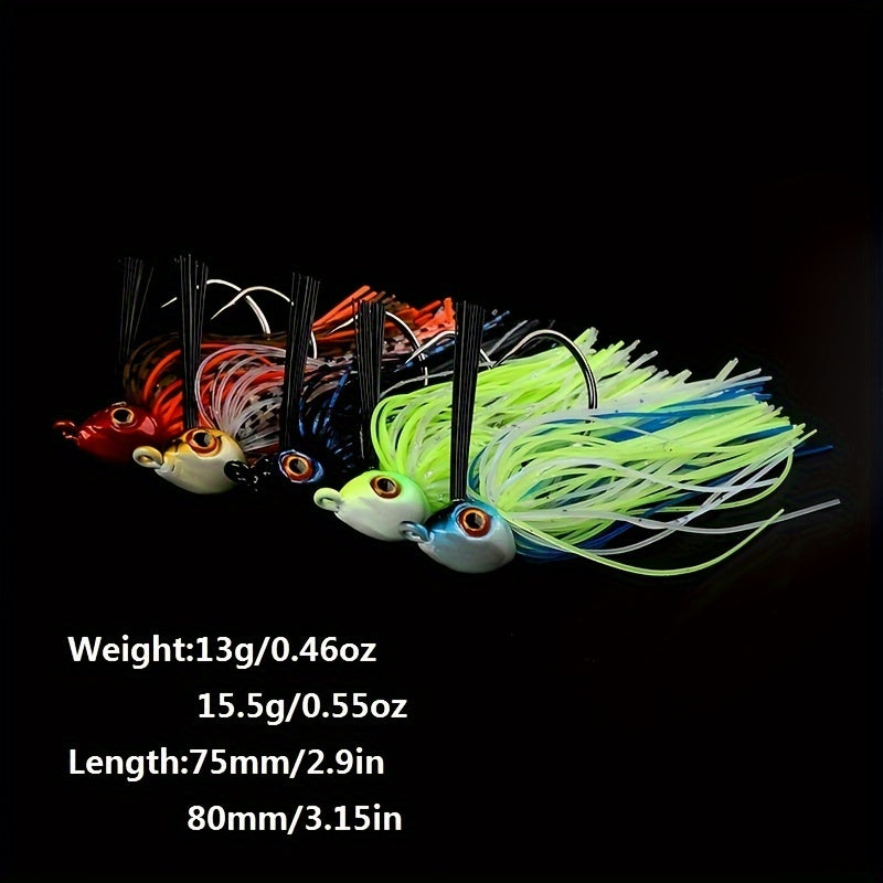 Weedless Jig Rubber Jig 13g 15.5g Jigging Lure Sea Bass