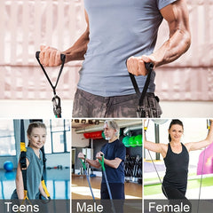 Fitness Tension Rope Set Handle Yoga Gymnastics Hammock Handle