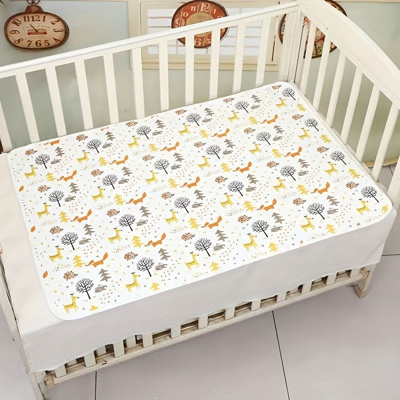 Baby Cotton Urine Pad Diaper Pad Washable Anti-slip Breathable Newborn Supplies