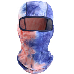 Tie dye Balaclava Milk Fleece Warm Ski Mask