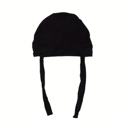 Lace Up Head Scarf Turban Cap for Women