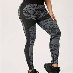 High Stretch Seamless Yoga Pants Slim Fit Seamless Yoga Leggings