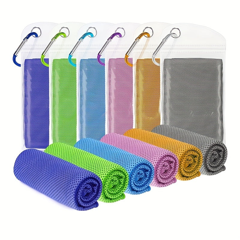 Cooling Towel Soft Breathable Microfiber Towel For Yoga Sport Running Gym