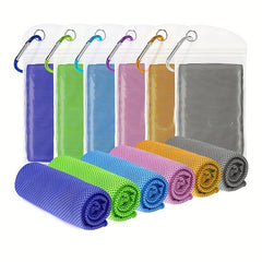 Cooling Towel Soft Breathable Microfiber Towel For Yoga Sport Running Gym