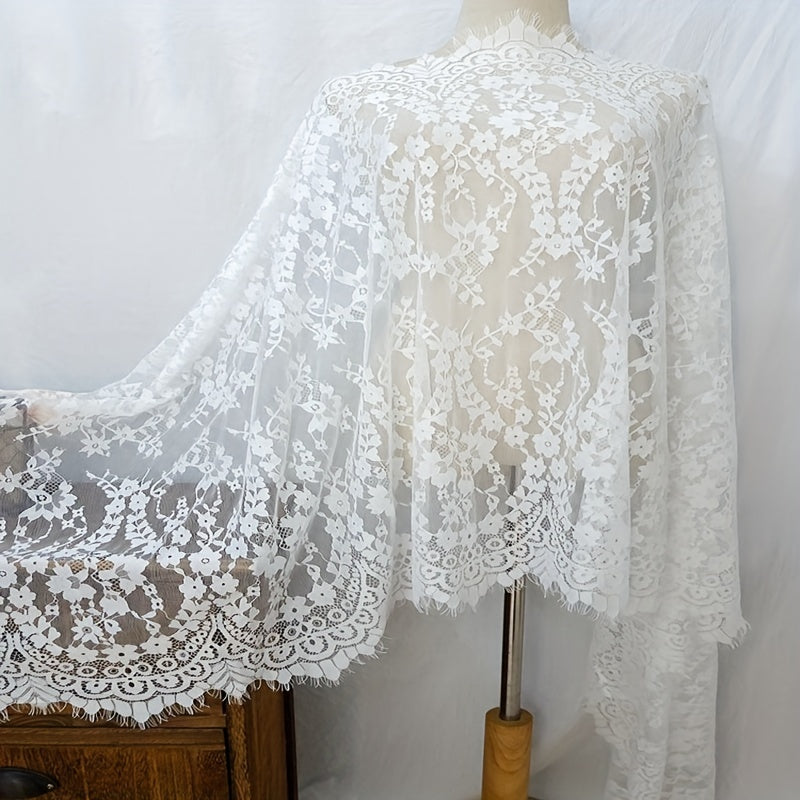 3M Chantilly Lace Trim Eyelash Edges Wedding Veil Fabric Width