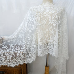 3M Chantilly Lace Trim Eyelash Edges Wedding Veil Fabric Width
