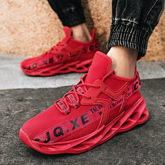 Men's Red Lightweight Running Shoes Christmas Gift