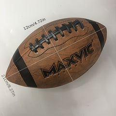 Retro American Football Adult Game Training Rugby Ball Size 3 6 9