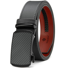 Men's Rivet Synthetic Resin 45cmPU Leather Belt