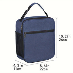 Portable Oxford Insulated Lunch Bag For Office School Picnic