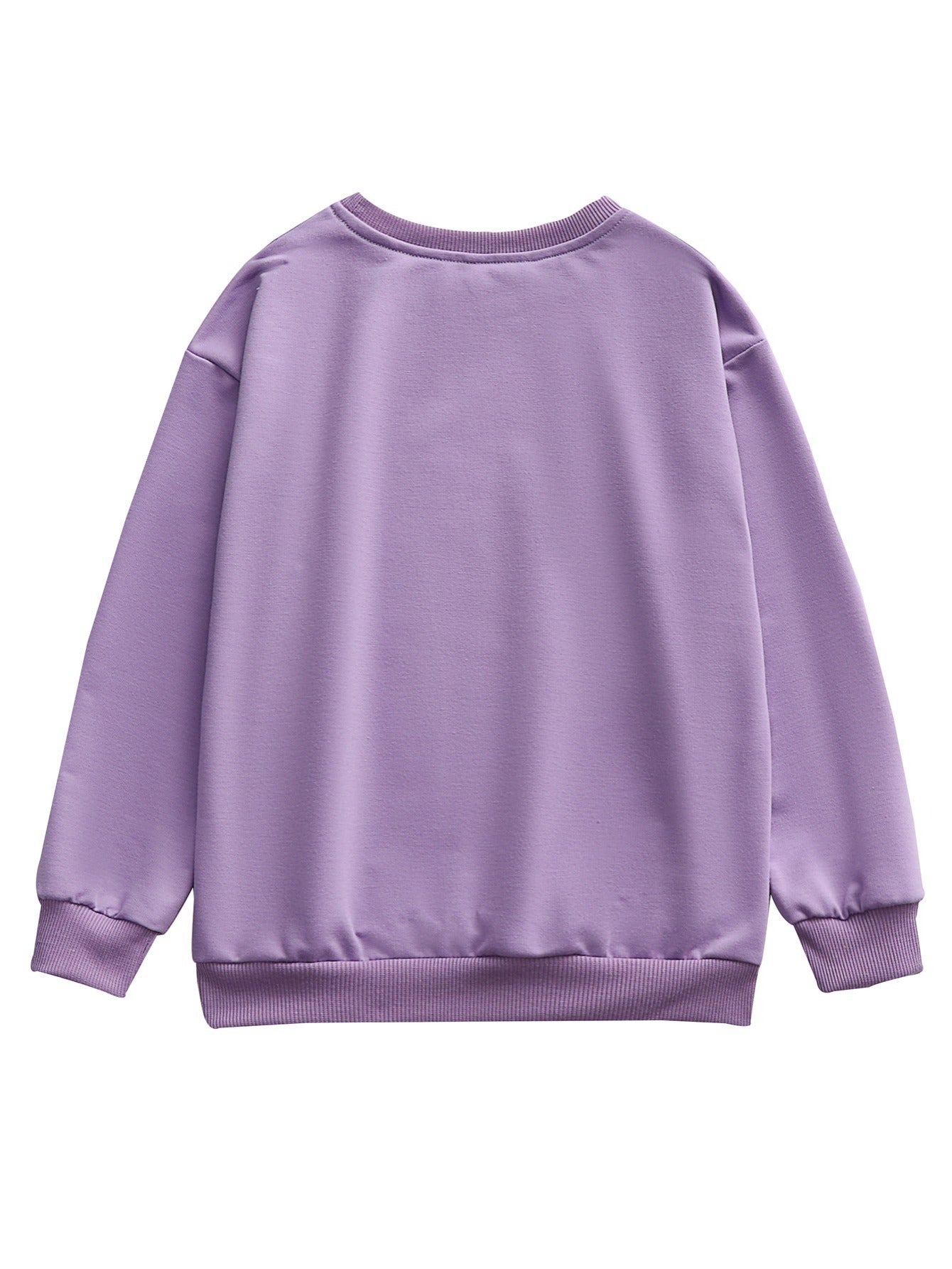 Toddler Girls Easter Rabbit Print Pullover Sweatshirt Kids Spring Clothes