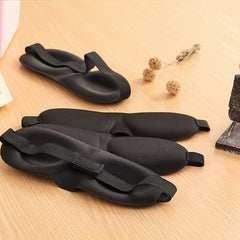 3D Eye Mask Hook And Loop Fastener Elastic Band Style Eyeshade