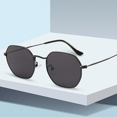 Multicolor Metal Men Glasses Anti UV Inkjet With Zipper Box