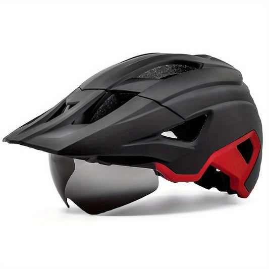Lightweight Mountain Bike Helmet for Men and Women, Head Circumference 22.44-24