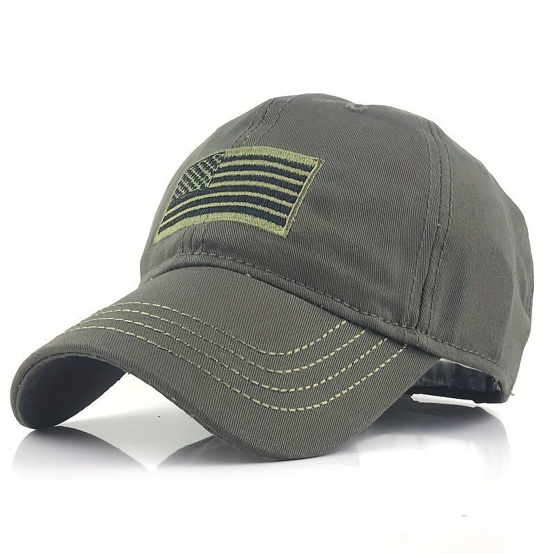 American Flag Baseball Cap For Men Women Military Dad Hat Trucker Hat