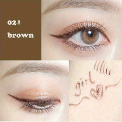 Natural Look Eyeliner Gel Pen Long Lasting Waterproof Sweat Proof