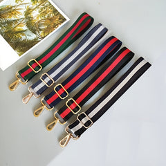 Colorblock Bag Strap Adjustable Shoulder Crossbody Strap