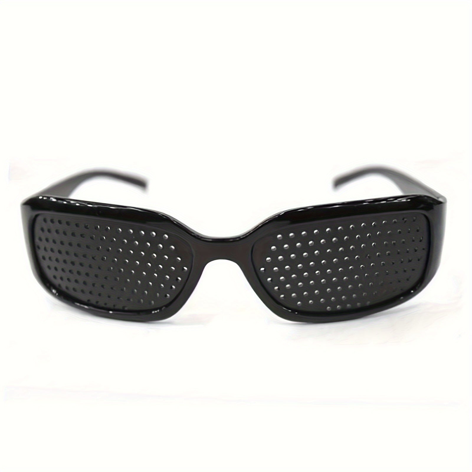 Classic Needle Hole Glasses For Men Women Daily Decors