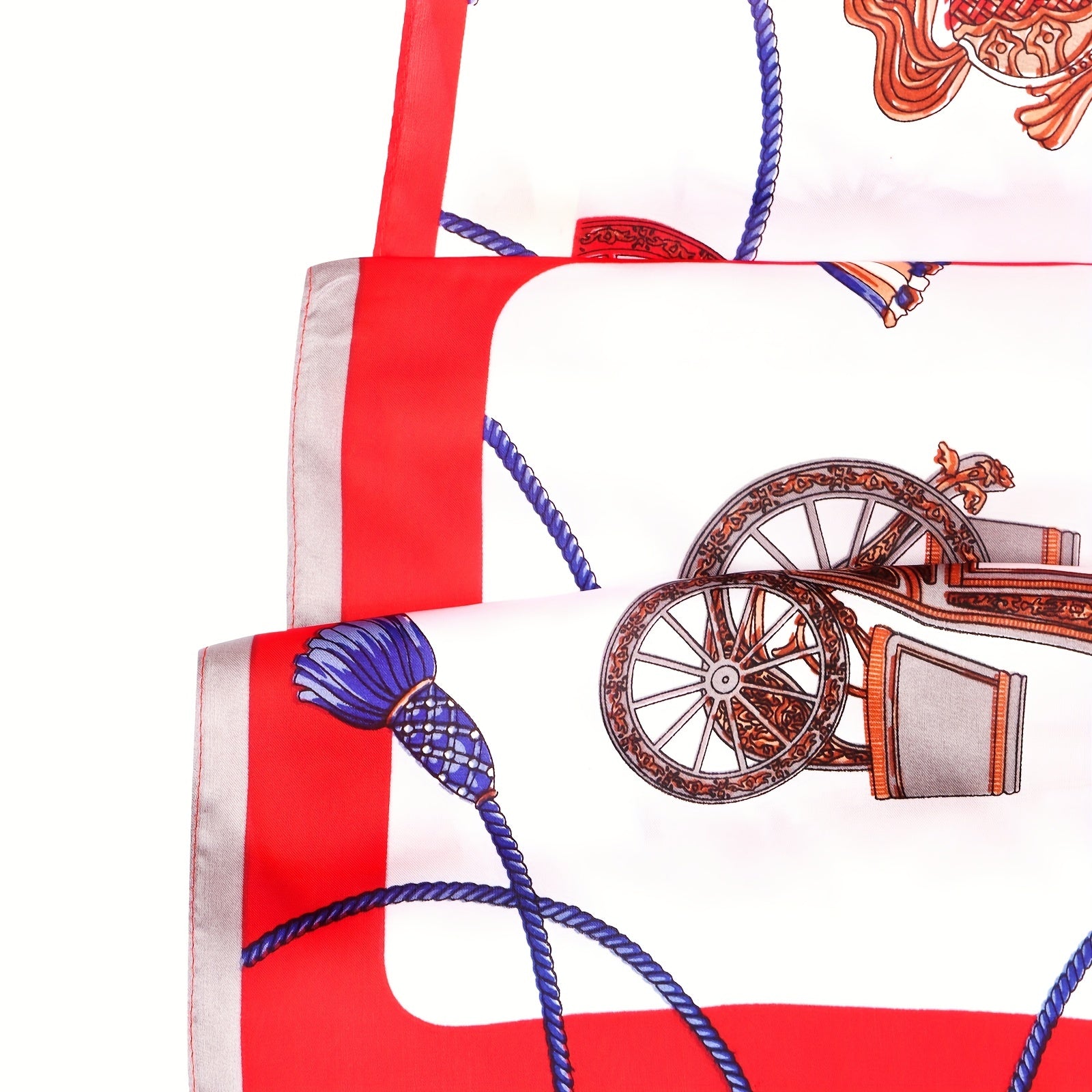 Luxury Silk Scarf Print Satin Scarf Head Neck Scarf Hair Wrap
