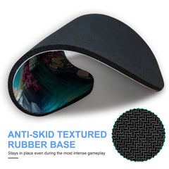 Leafy Skull Gaming Mouse Pad Waterproof and Comfortable
