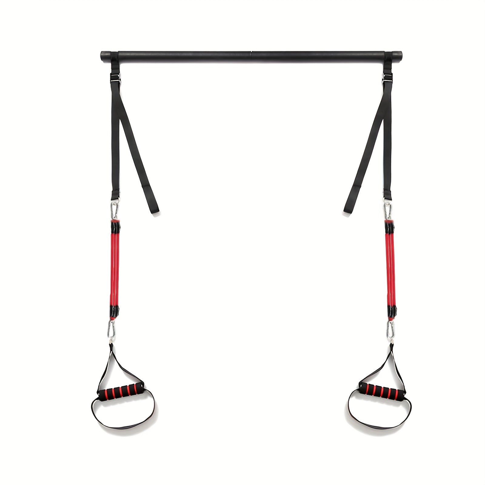 Portable Pilates Stretching Bar Kit with Adjustable Resistance Band