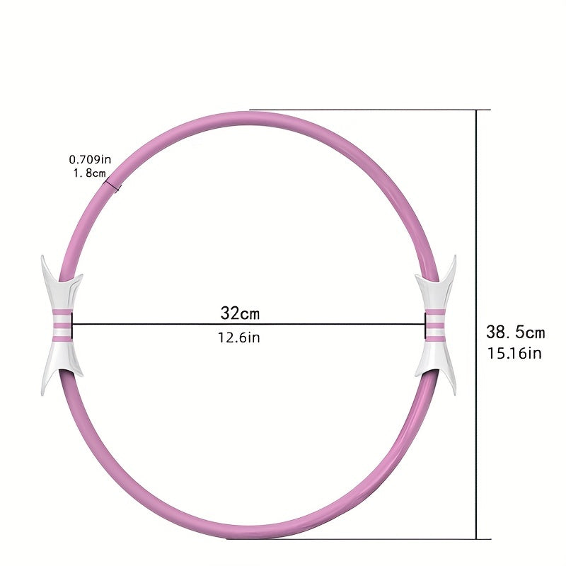 Yoga Pilates Circle Fitness Magic Ring for Back Stretching and Body Shaping