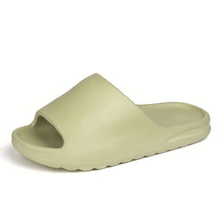 Men's Non Slip Platform Slides Comfortable Cloud Slides For Indoor Outdoor