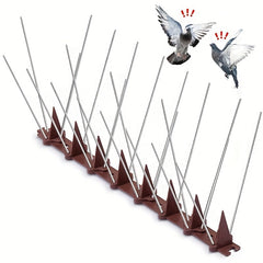 Bird Spikes Outdoor Bird Repellent, 6 Packs