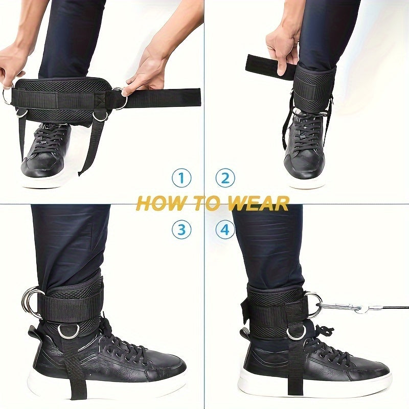 Padded Ankle Straps For Cable Machine - Glute Training & Kickbacks