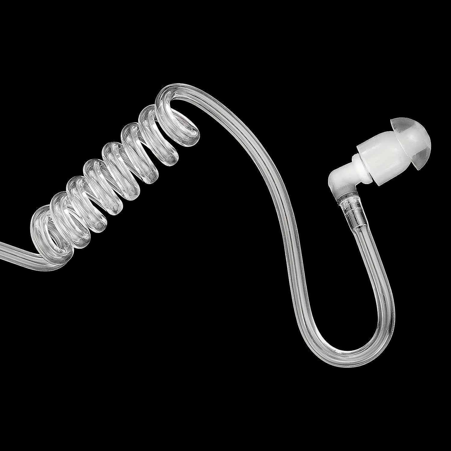 2pcs Acoustic Tube for Radio Earpiece or Surveillance Kit Heads