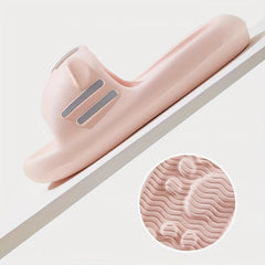 Women's Cat PVC Slides Soft Sole Quick Drying Bathroom Shoes