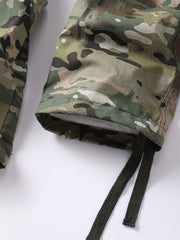 Men's Camo Cargo Pants Loose Fit Outdoor Work Hiking Fishing Angling