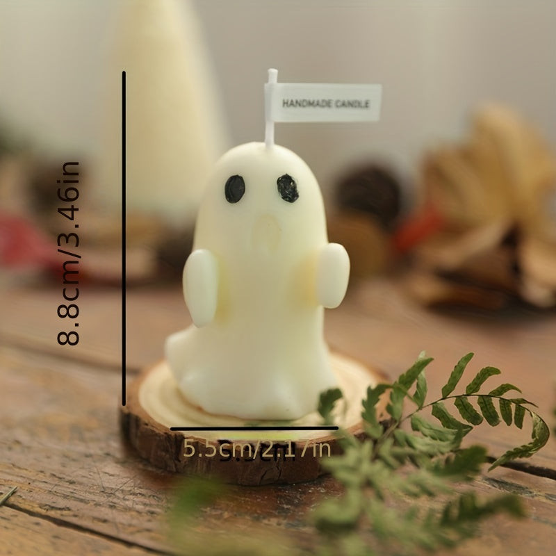 Halloween Ghost Candle Smokeless Fragrance Candle Christmas Decor