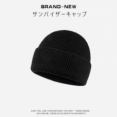 Outdoor Winter Wool Cap Flip Up Cold Hat Heap Hat