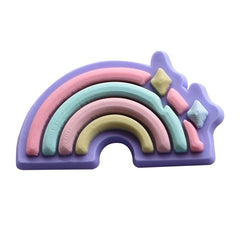 12pcs Purple Unicorn Shoe Charms For Clogs Jigs Sandals