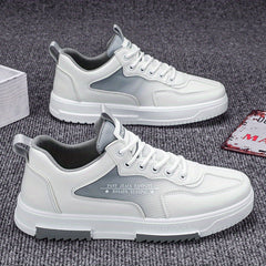 Men's Gradient Lace-up Sneakers Skate Shoes