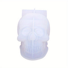 Skeleton Candle Silicone Mold for Halloween Easter Candle Making Soap Gypsum Mol