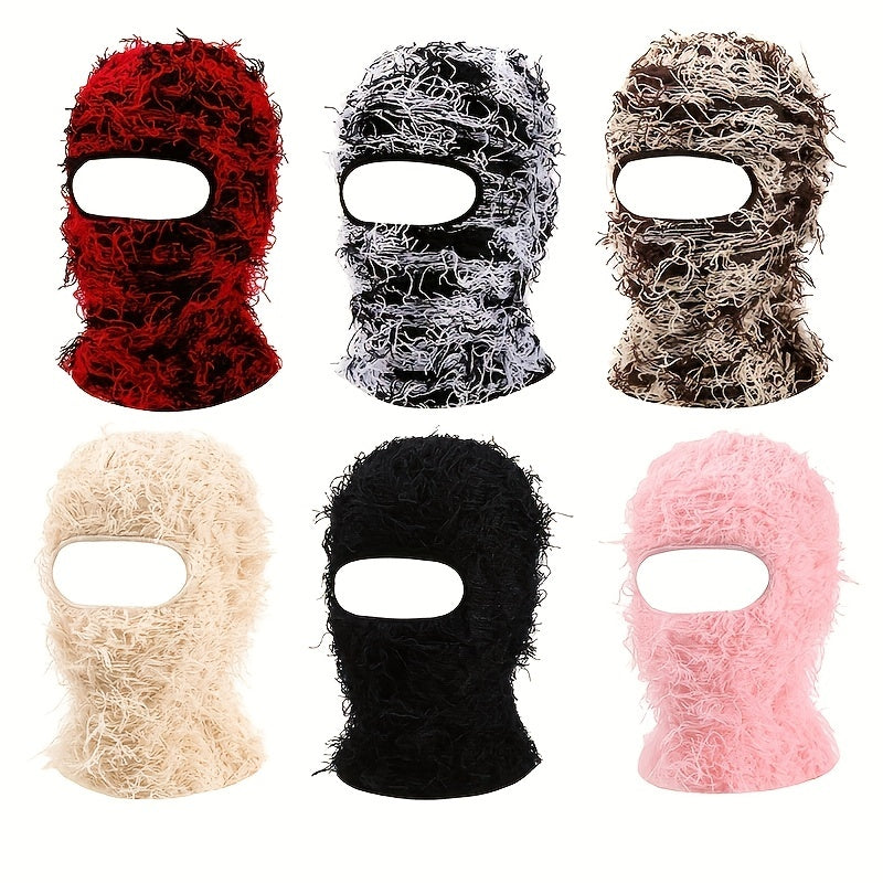 Warm Unisex Balaclava Beanie Cap for Outdoor Activities