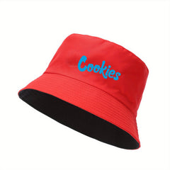 COOKIES Colored Letter Unisex Bucket Hat Sun Hat
