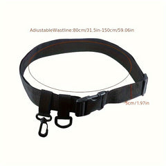Fishing Belt Quick Release Buckle Movable Ring Fishing Tackle