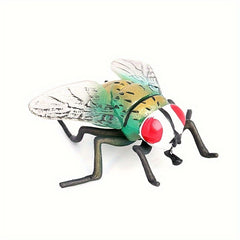 2pcs Simulation Insect Solid Animal Fly Model Cognitive Toy