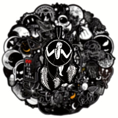 50pcs Graffiti Sticker Decals for Speakers Motorcycles Skateboards Phone