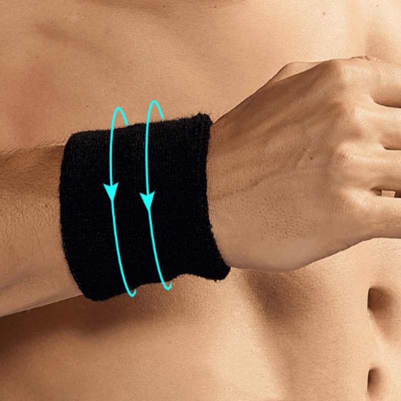 Sport Wrist Guard Compression Knit Wrist Brace For Men And Women