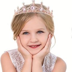 Girls Teen Charm Crown Headband Hair Accessories Birthday Party Gift Performance