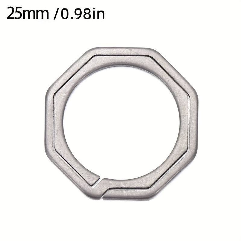 Titanium Key Ring Lightweight Keychain for Keys