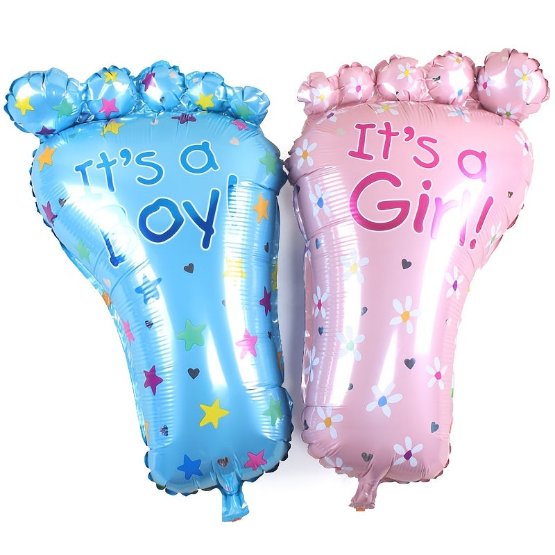 Large Foot Aluminum Balloon Christmas Decoration