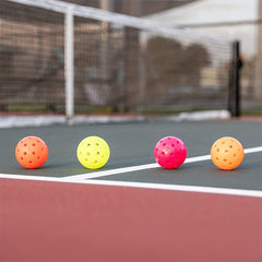 4pcs Outdoor Pickleball w/ 40 Holes for Great Performance & Fun