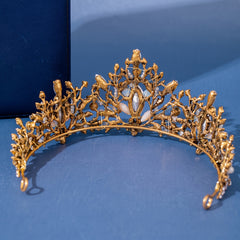 Girl's Princess Rhinestone Crown Tiara Fairy Birthday Hair Accessory