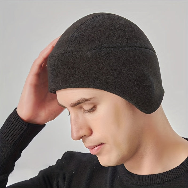 Unisex Fleece Ear Protection Hat - Windproof Coldproof