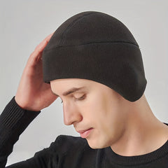 Unisex Fleece Ear Protection Hat - Windproof Coldproof